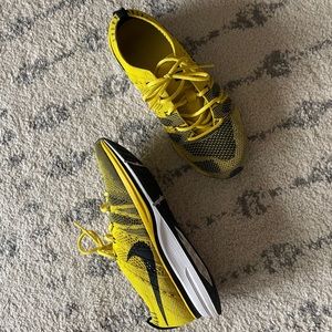Like New Nike Flyknit Racer 2017 - Bright Citron
